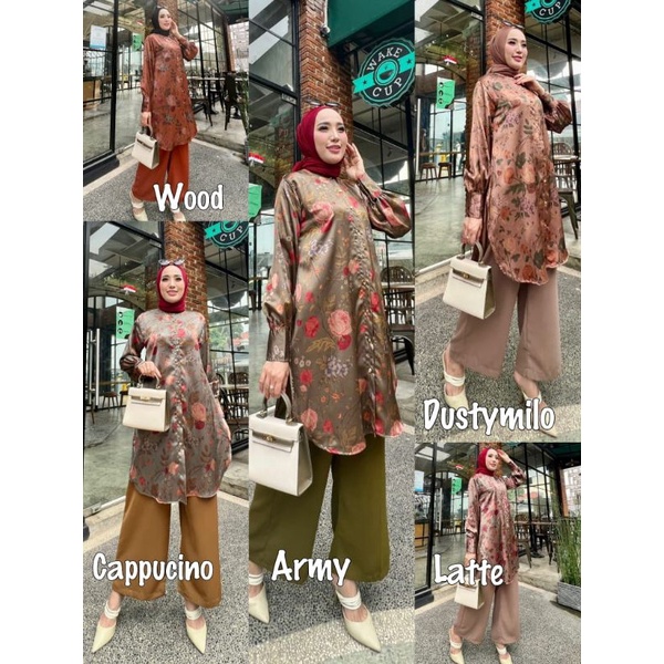 KAYSHILLA SET by ori GLAMZ GLZ celana + tunik