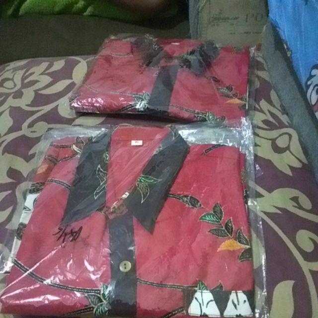 Kemeja Atasan 210 222 261 Batik Hem Anak Amelia Seragam Keluarga Katun