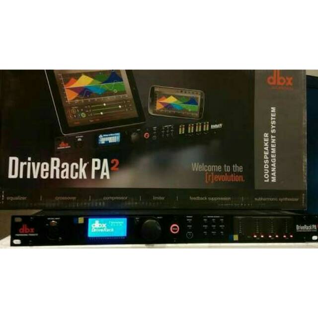DBX DRIVERACK PA2 | DBX Driverack PA-2 Original (Speaker Management)