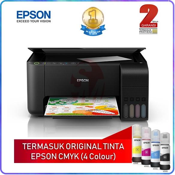 Epson L3150 EcoTank WiFi Multifungsi Printer (Pengganti L405)