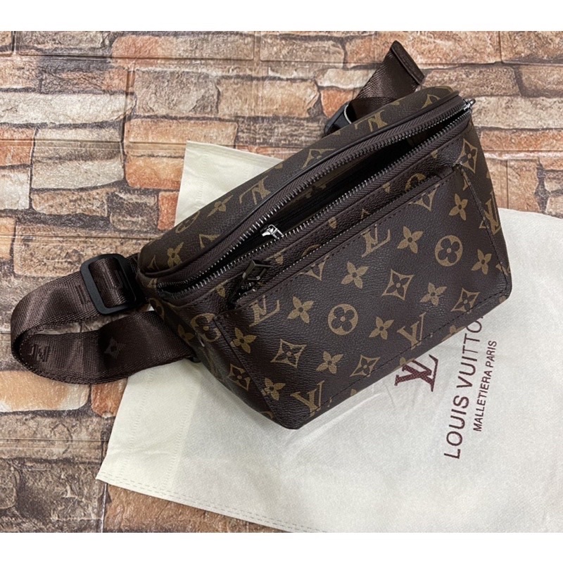 Waist Bag LV MIRROR Pria &amp; Wanita Import Bahan Premium / Tas Selempang Pria &amp; Wanita