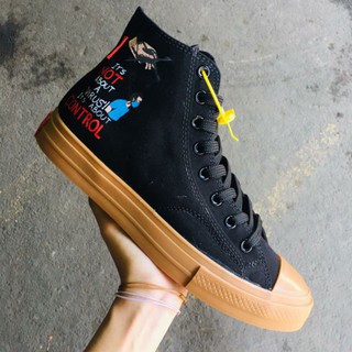 SEPATU NO BRAND CORONA JANCOK BLACK GUM PRIA WANITA SNEAKER TALI KEREN