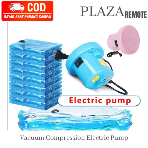 pompa Vacum kompresi udara baju untuk menghemat ruang Electric Pump for Storage Bag