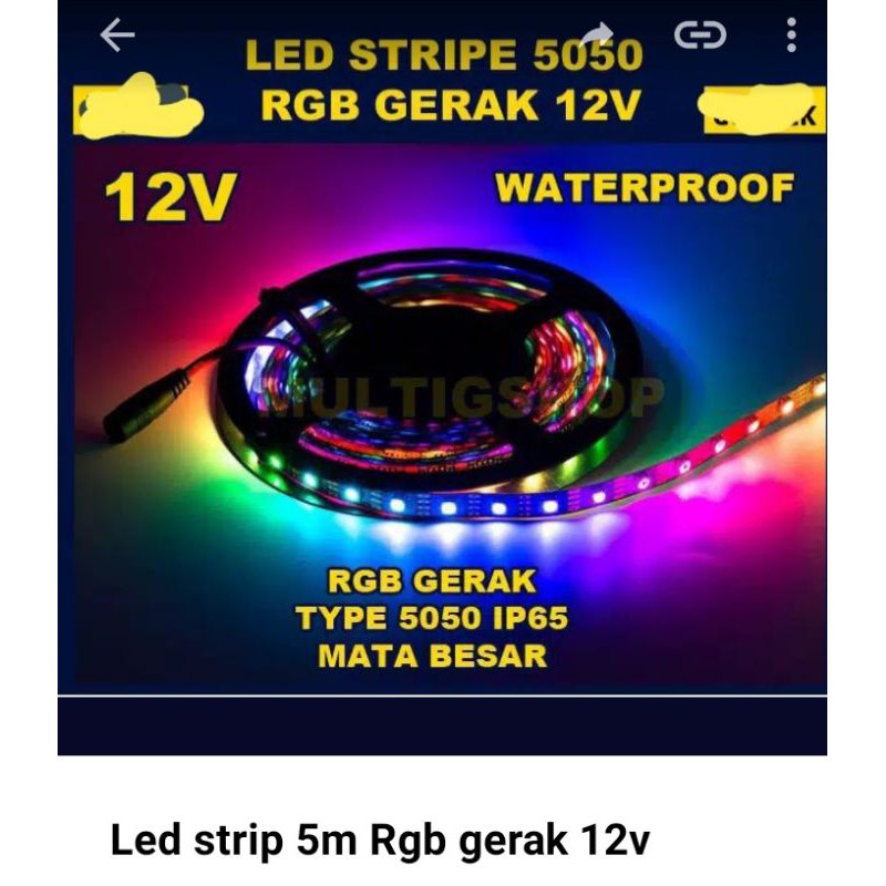 led strip gerak