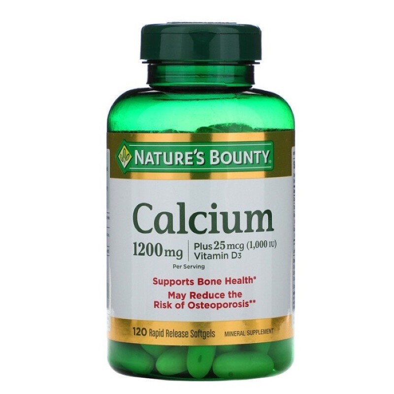 Nature’s Bounty Calcium Plus Vitamin D3