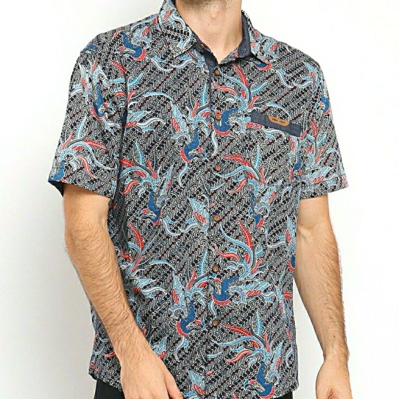 Kemeja Batik Pria - FRDY JKRT Yodya Modern Batik Men Shirt