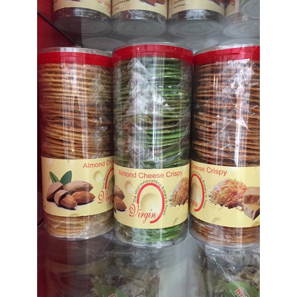 

Almond Cheese Crispy