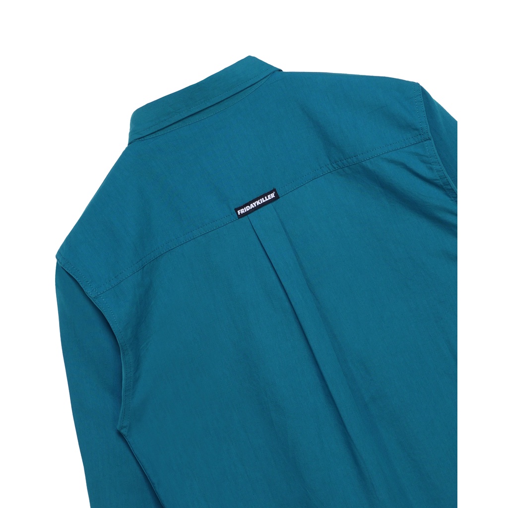 KEMEJA LENGAN PANJANG FRIDAY KILLER | ROCCO TEAL LONG SLEEVE