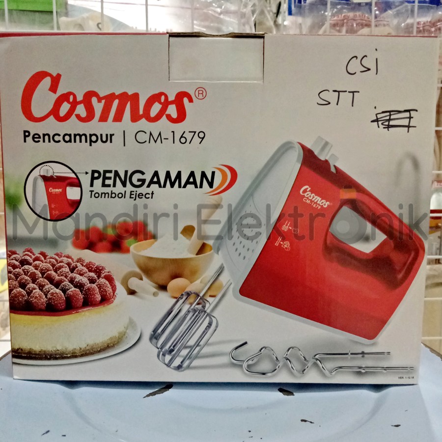 Hand Mixer Cosmos CM-1679 Turbo Original