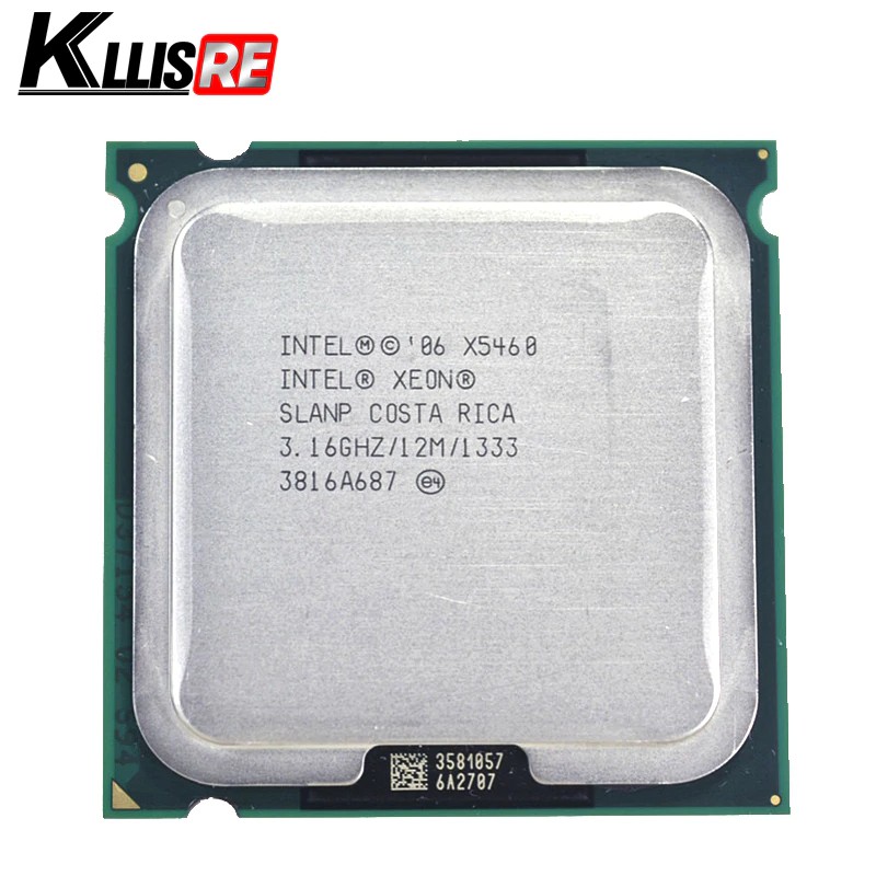 Murah Intel Xeon x5460 Processor 3.16GHz 12M 1333Mhz CPU works on LGA 775 motherboard Keren