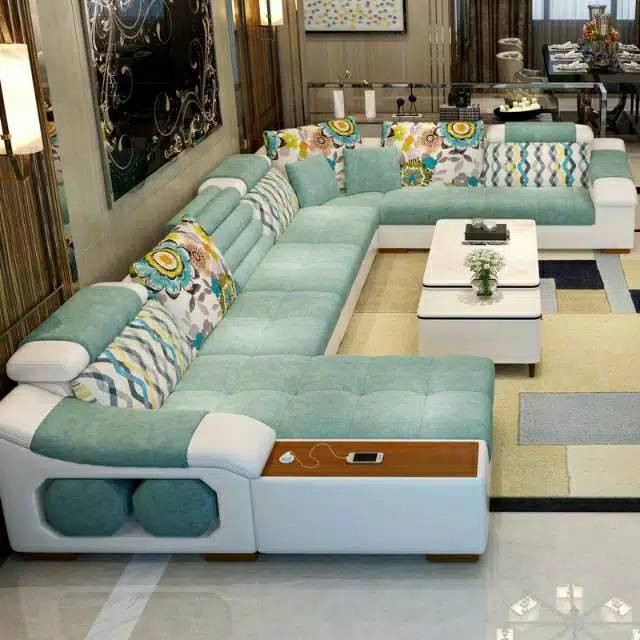 SOFA TAMU MODERN MINIMALIS MODEL CANTIK DAN UNIK BARANG BERGARANSI