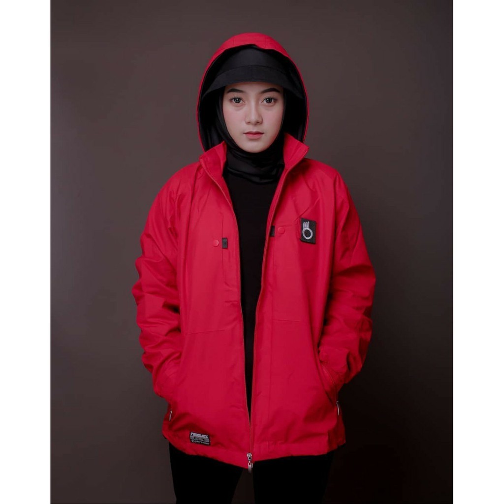 jaket parasut outdoor unuisex pria dan wanita