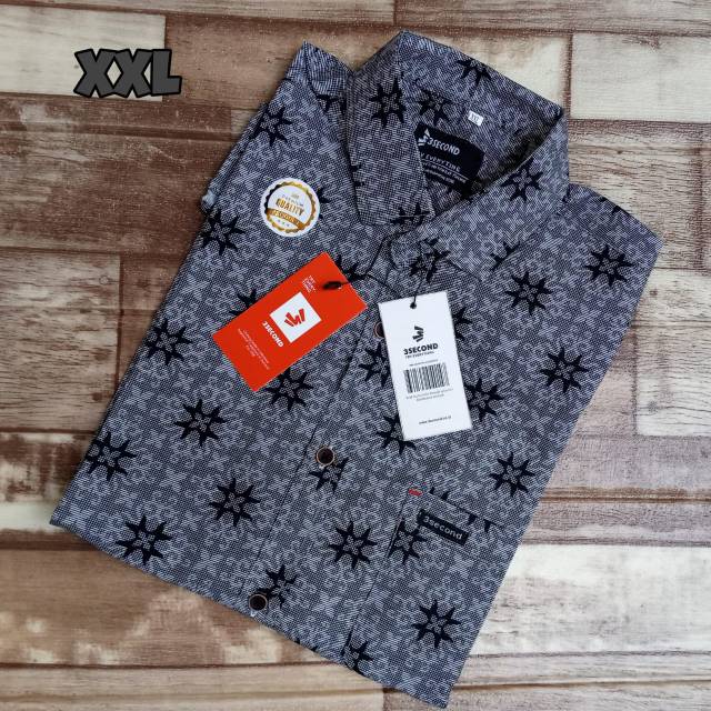 KEMEJA 3 SECOND PREMIUM SIZE XXL