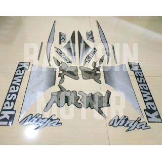 Striping Lidt Body Ninja RR KRR Old Lama 2008 2009 Hitam