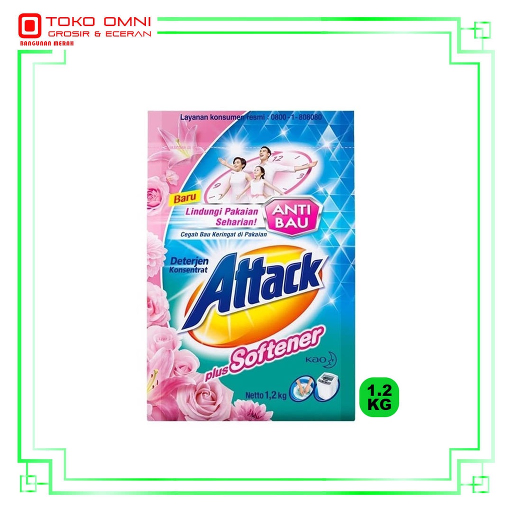 ATTACK PLUS SOFTENER 1,2 KG