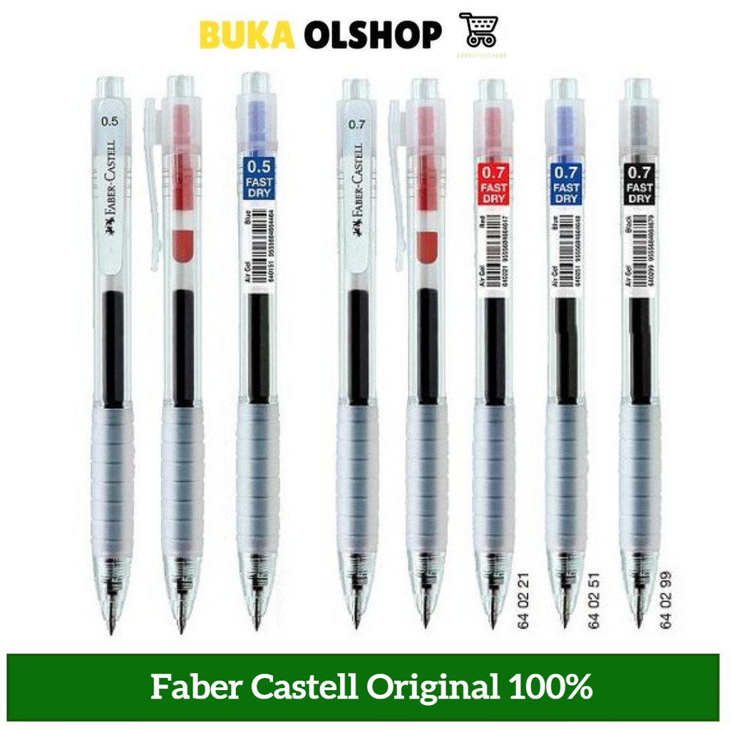 

Bolpoin Faber Castell Air Gel Satuan Gel Pen