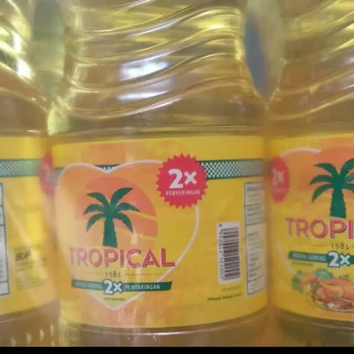 

Langsung Order Minyak Goreng Tropical 2 liter Limited