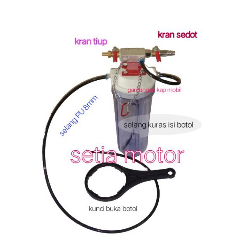 Vacum carbon cleaner sedot gurah mesin dan sedot oli