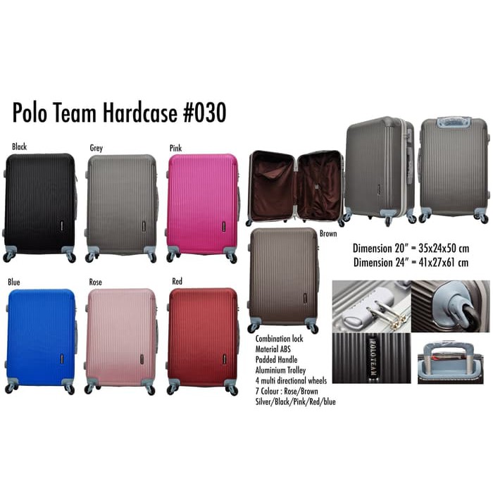 Koper Hardcase polo Team 20 Inch - 030