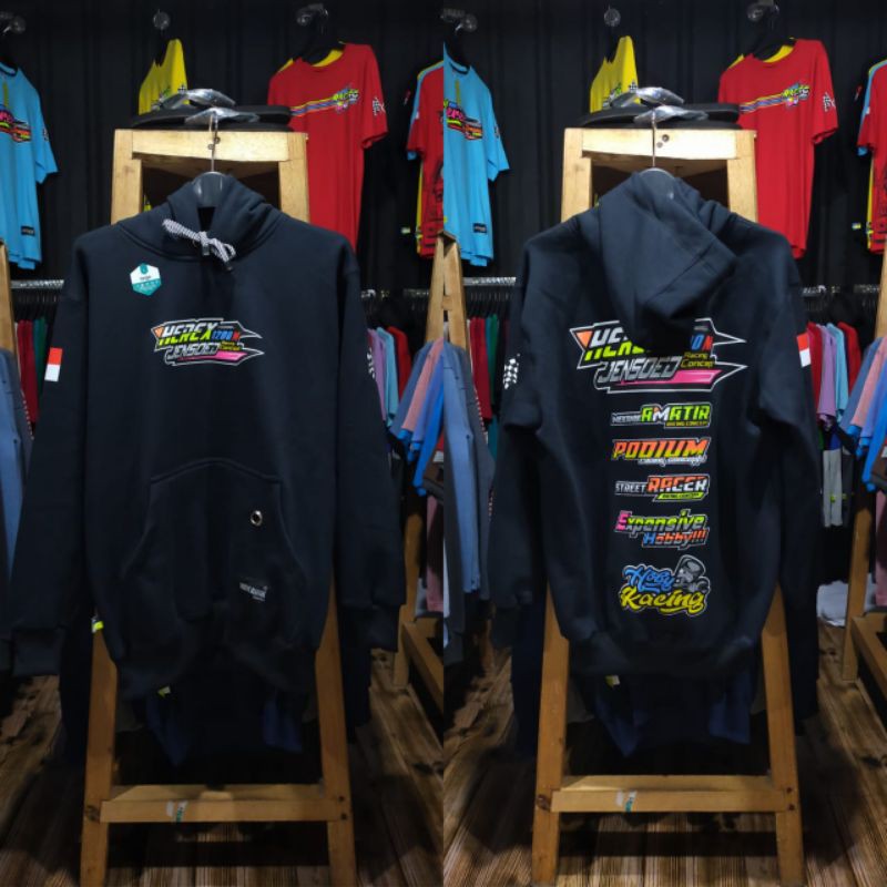 JAKET HOODIE RACING HEREX ORIGINAL