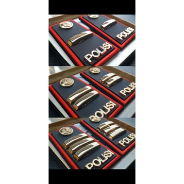 PANGKAT POLISI PDH IPDA MIKA DOFF BORDIR  | PDH IPTU MIKA DOFF BORDIR | PDH AKP MIKA DOFF BORDIR