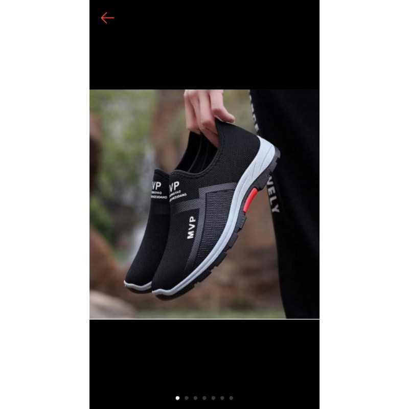 Sepatu Trendi Slip On MVP Pria