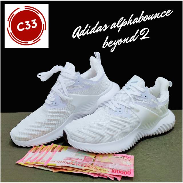 Adidas Alphabounce Beyond 2M|Sepatu Adidas Sneaker|Sepatu Running|Sepatu Fashion