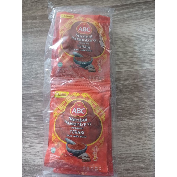 

ABC Sambal Terasi 20g per Renceng