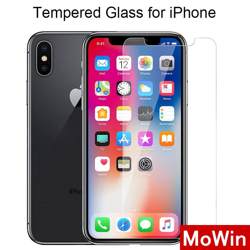 Pelindung Layar Tempered Glass 9hd Untuk Iphone Xs Pro 8plus Xr Se 11 Max Se2020 7 7plus