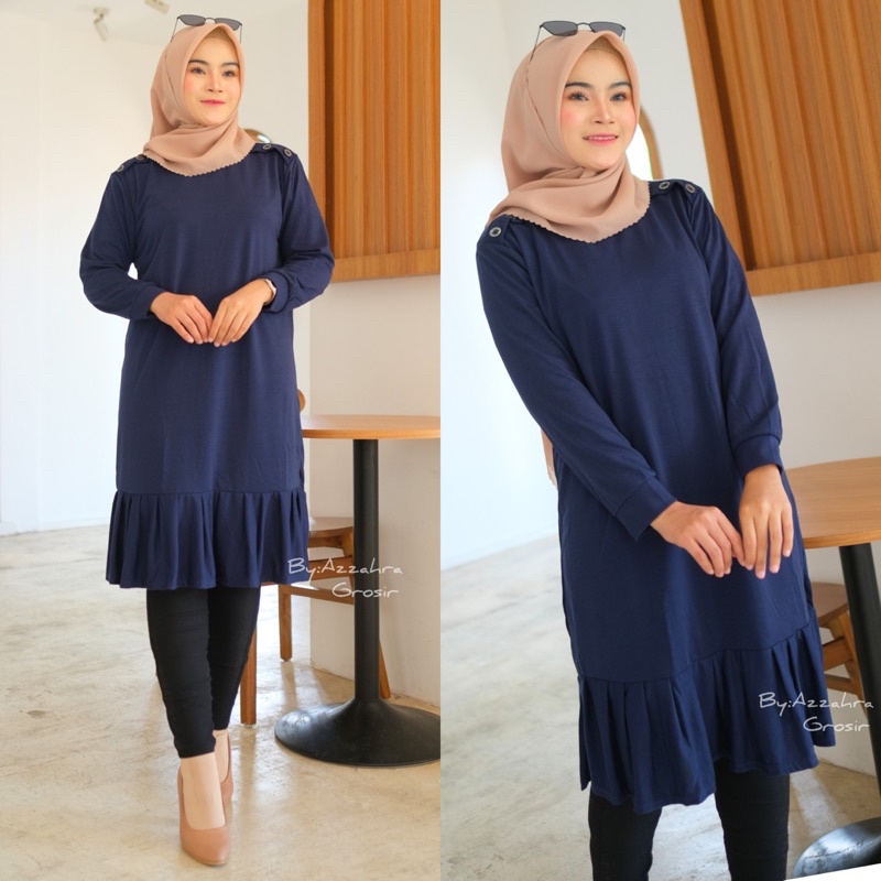 Kikan Tunik - Tunik Babyterry Import LD100 / Long Tunik / Tunik Babyterry Stretch / R.5 -  256-6045