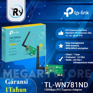TP-LINK Wireless PCI-E Network Adapter N150 - TL-WN781ND