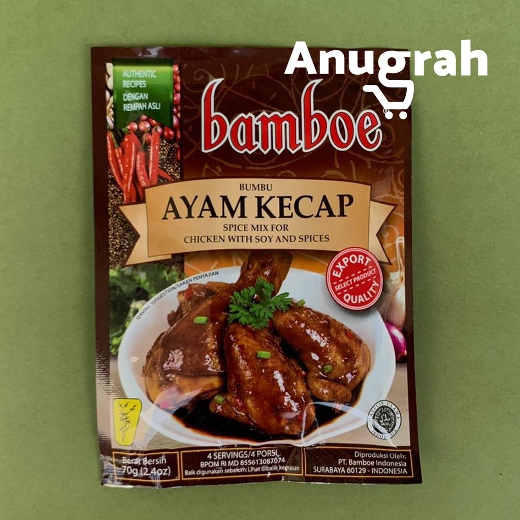 

Bamboe Bumbu Instant Masak Ayam Kecap 70gr