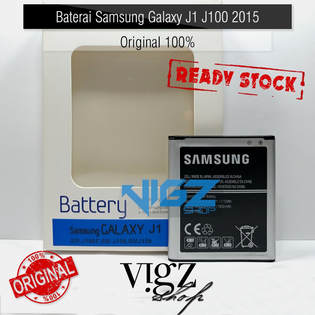 Baterai Samsung Galaxy J1 J100F 2015 Original 100%