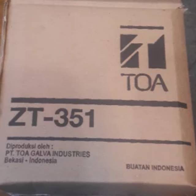 TOA ZT-351.TRAFO MATCHING.original TOA.25WATT