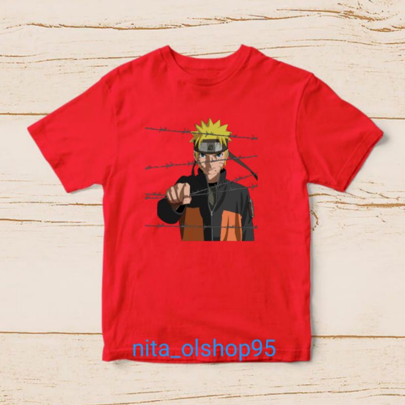 baju Naruto shippuden terbaru kaos anak