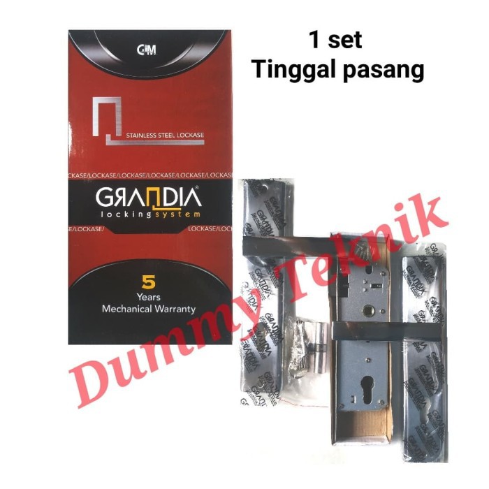 Kunci Pintu Berkualitas / Handle Pintu Set GRANDIA