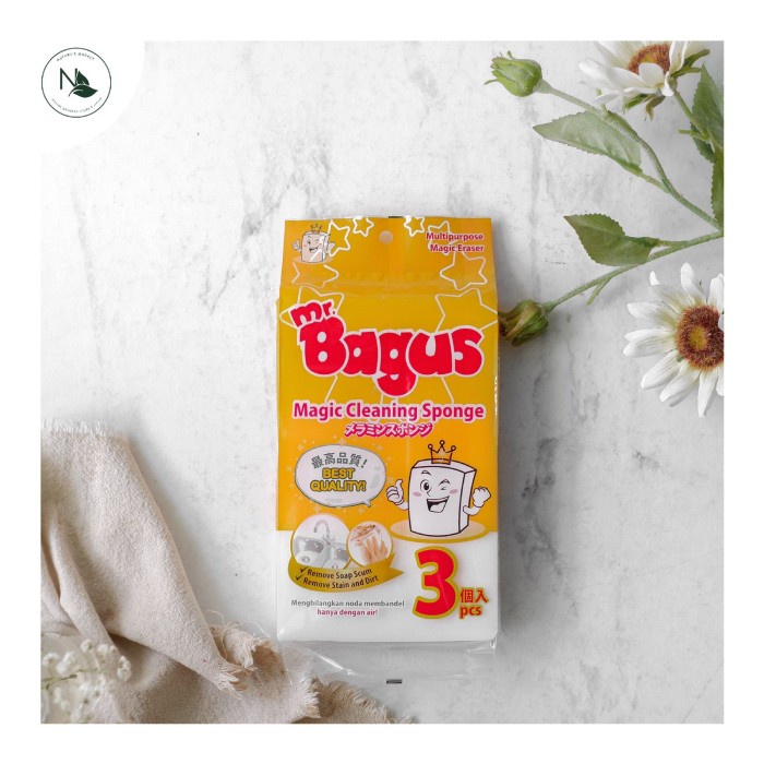 

Mr. Bagus Magic Sponge ( Spon Ajaib ) isi 3pcs
