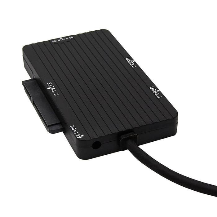 USB 3.0 Multiple 2 Port Hub &amp; 2.5 SATA &amp; TF SD MS Card Reader LU-7789A