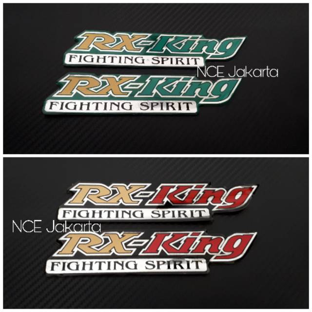 EMBLEM STIKER TIMBUL CUSTOM RX KING