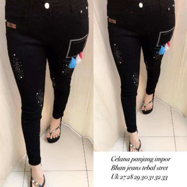 Jwan2823/celana fashion/jeans import/celana stretch