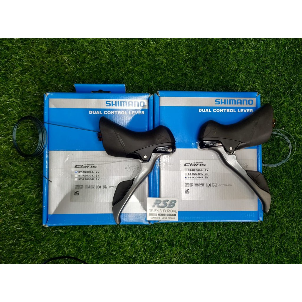 Brifter Claris R2000 2 x 8 speed Roadbike not tiagra sora 105 ultegra kanan kiri operan sepeda