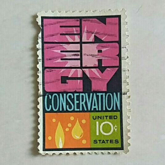 

(AA) Perangko Amerika Serikat 1974 Energy Conservation Issue 10c Used