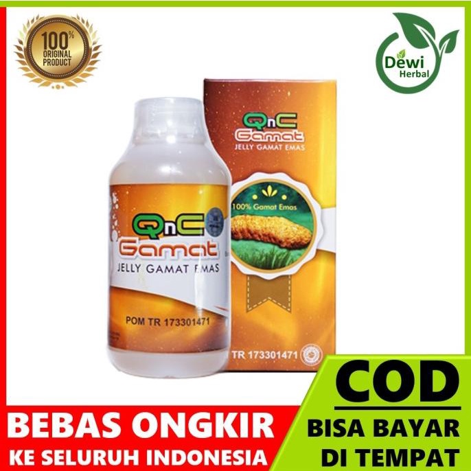 Obat Herbal Flu Tulang / Patah Tulang Kaki & Tangan / QnC Jelly Gamat