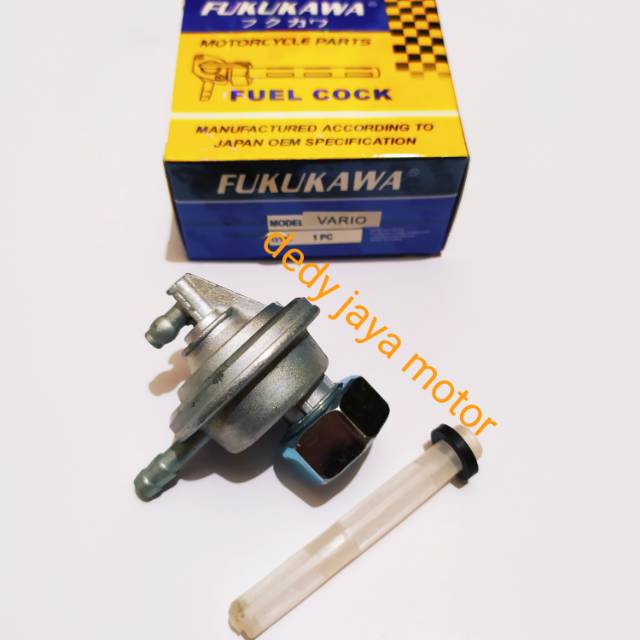 Kran bensin vario karbu produk original fukukawa genuine parts berkualitas