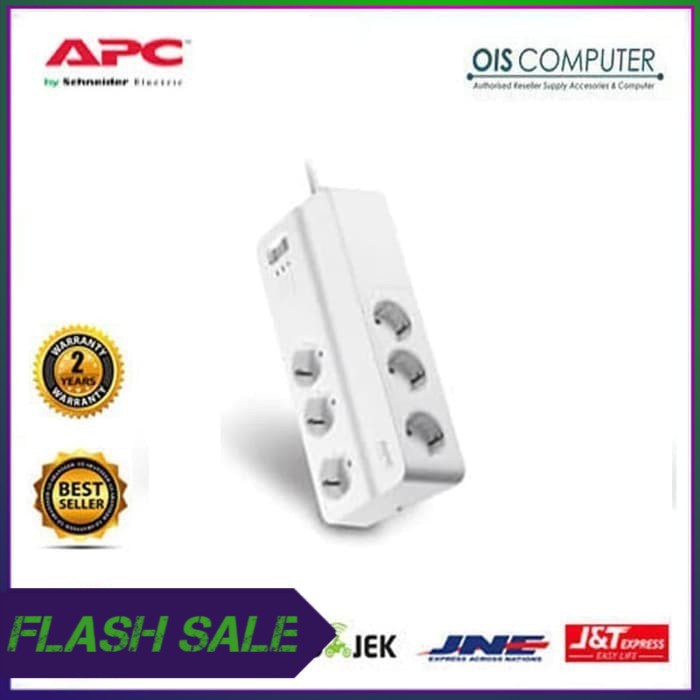 APC Surge Protector PM6GR   PM6 GR colokan anti petir stop kontak