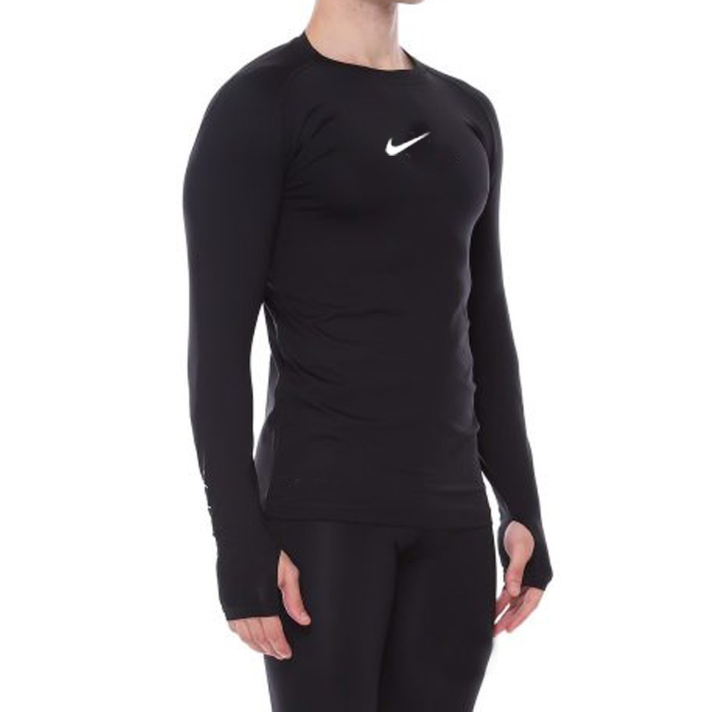 Manset Thumbhole Baju dalaman pria wanita Olahraga Baselayer Baju manset pria wanita produk terbaru