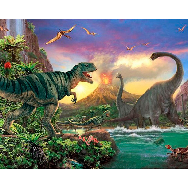 Gambar Burung Dinosaurus Kartun