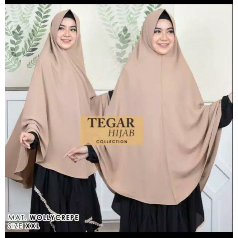 khimar syar'i wollycrep by tegar hijab
