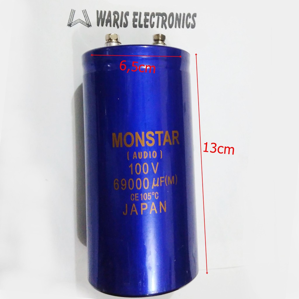 elco capacitor 69000uF 100V elko Monstar audio