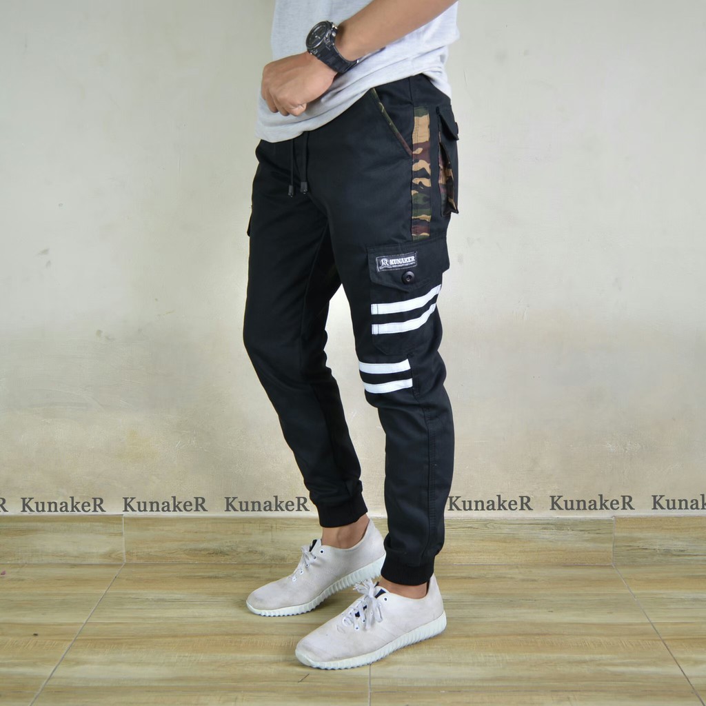 Celana Jogger Pria Celana Jogger Cargo List